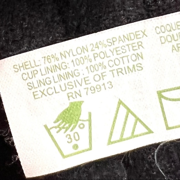 Motherhood Maternity Black Lace Nursing Bra - Picture 5 of 7